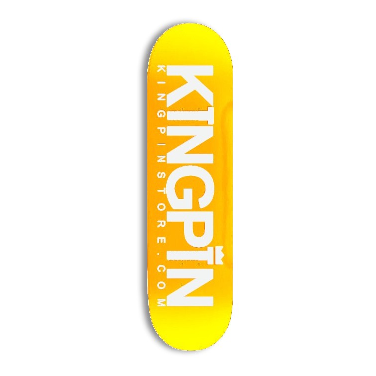 Kingpin Skate Supply Deck OG Logo Gold Member Edition