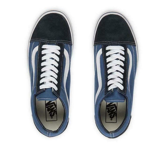 Vans Shoes Old Skool Navy White Skateboard Sneakers