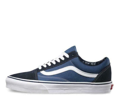 Vans Shoes Old Skool Navy White Skateboard Sneakers