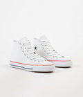 Cons Shoes Ctas Pro Hi Canvas White Red Insignia Blue Us Converse Sneakers