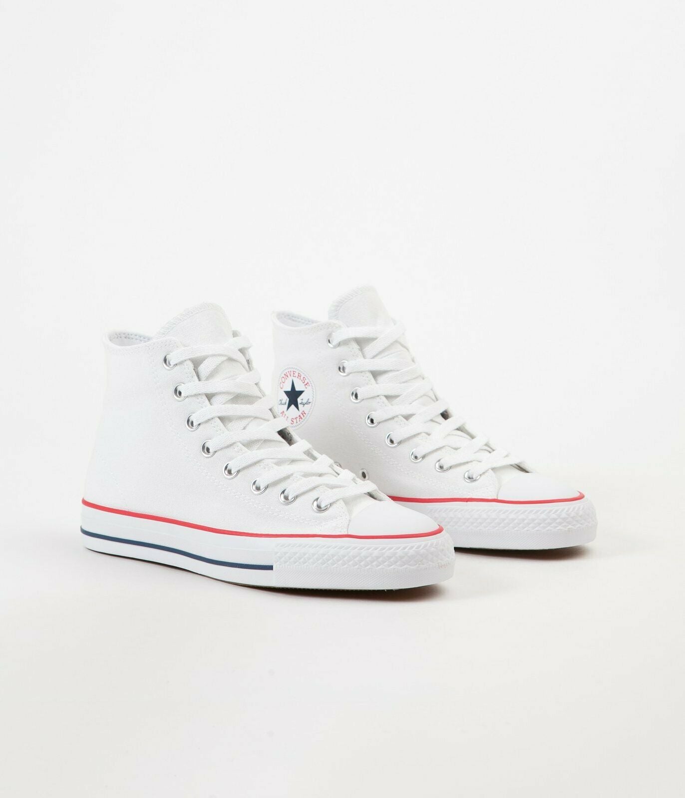 Cons Shoes CTAS PRO HI Canvas White Red Insignia Blue US Converse Sneakers