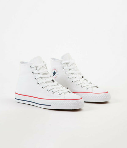 Cons Shoes CTAS PRO HI Canvas White Red Insignia Blue US Converse Sneakers