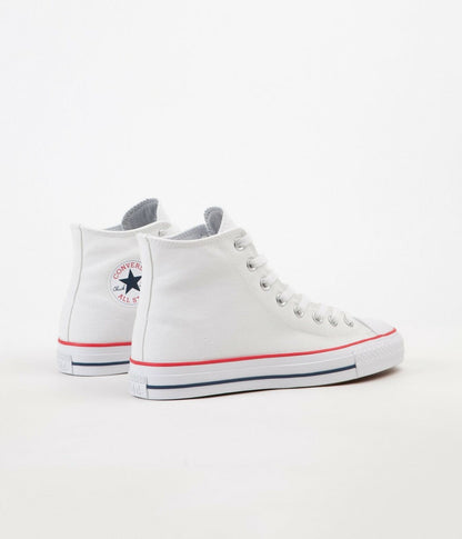 Cons Shoes CTAS PRO HI Canvas White Red Insignia Blue US Converse Sneakers