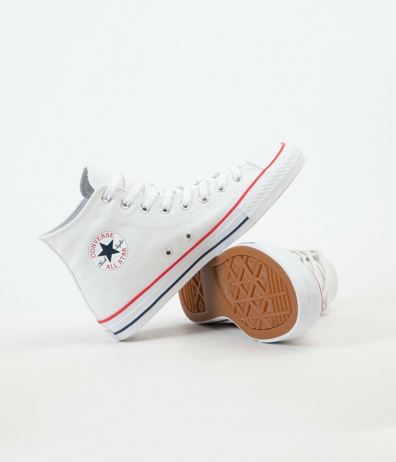 Cons Shoes CTAS PRO HI Canvas White Red Insignia Blue US Converse Sneakers