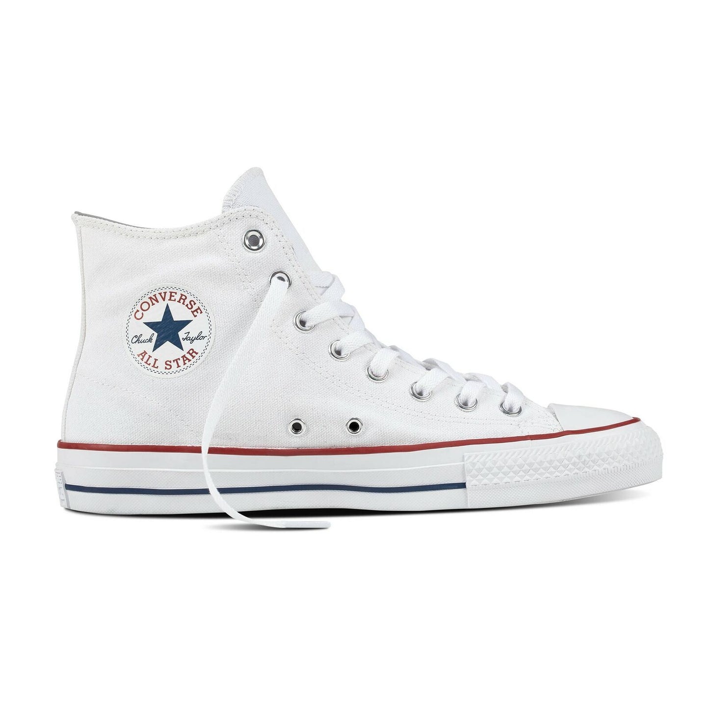 Cons Shoes CTAS PRO HI Canvas White Red Insignia Blue US Converse Sneakers