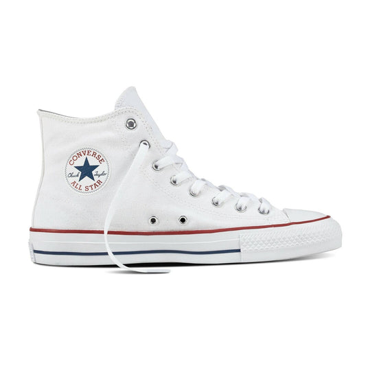 Cons Shoes Ctas Pro Hi Canvas White Red Insignia Blue Us Converse Sneakers
