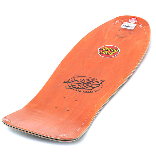 Santa Cruz Skateboard Deck Jeff Kendall Pumpkin 10" Reissue