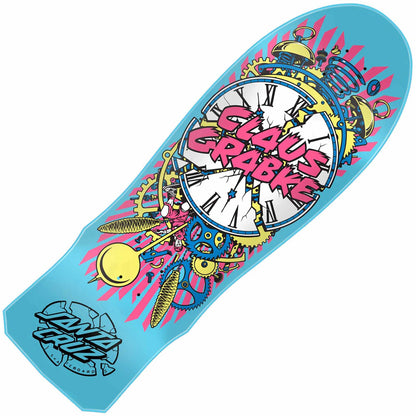 Santa Cruz Skateboards Deck Grabke Exploding Clock 10 Reissue