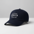 Kingpin Skate Supply Cap Retro Navy Unstructured Snapback Skateboard Dad Hat