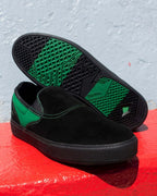 Emerica Shoes Wino G6 Slip Cup Black Green Braden Hoban Skateboard Sneakers