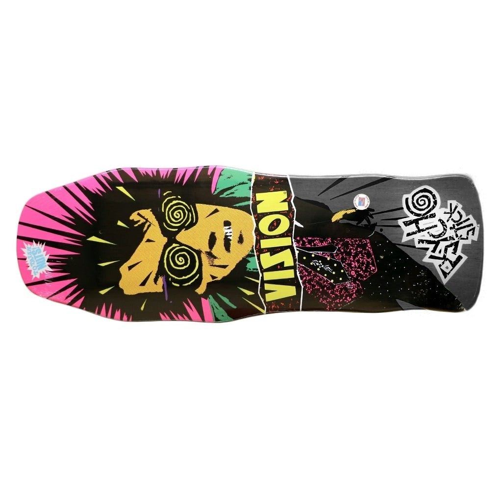 Vision Skateboards Deck Psycho Stick Black Stain 10 Reissue