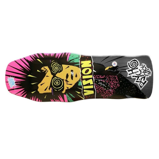 Vision Skateboards Deck Psycho Stick Black Stain 10 Reissue