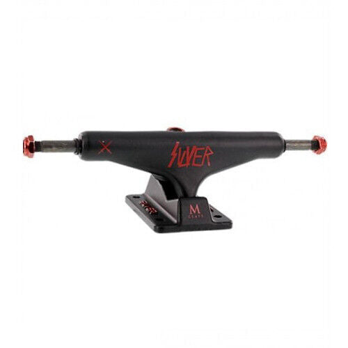 Silver Trucks M-Class Slayer 8.25 Matte Black Red Hollows 8.25" Axles