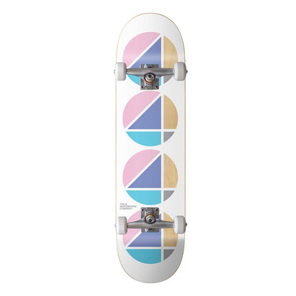 The 4 Skate Co Complete Repeat Complete Skateboard Lavender White