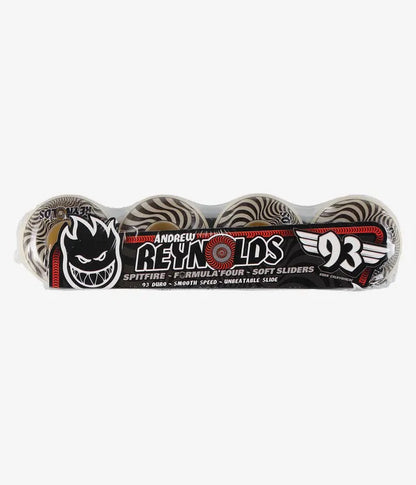 Spitfire Wheels 93D Reynolds 53mm F4 Classic Natural Formula Four Soft Sliders
