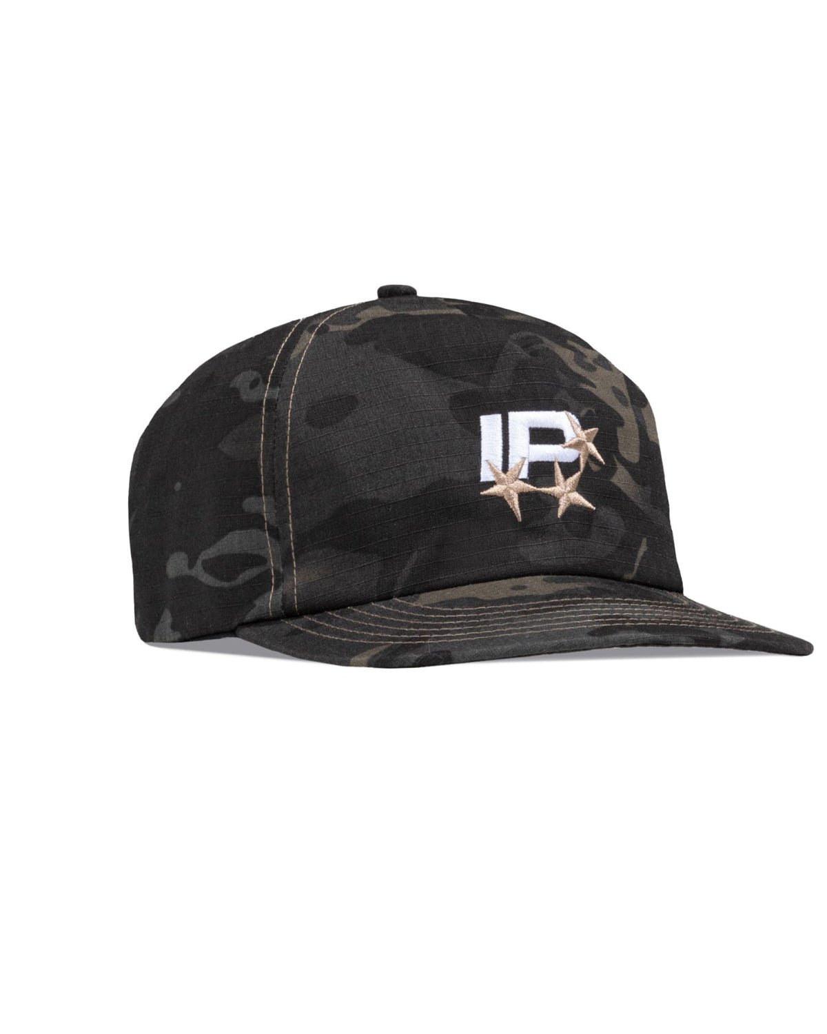 ICHPIG Capital Snapback Hat - Black Camo