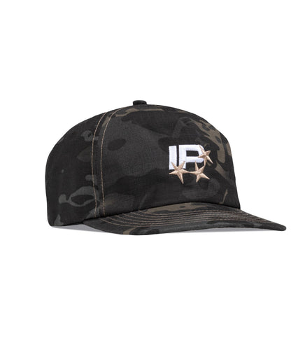 ICHPIG Capital Snapback Hat - Black Camo