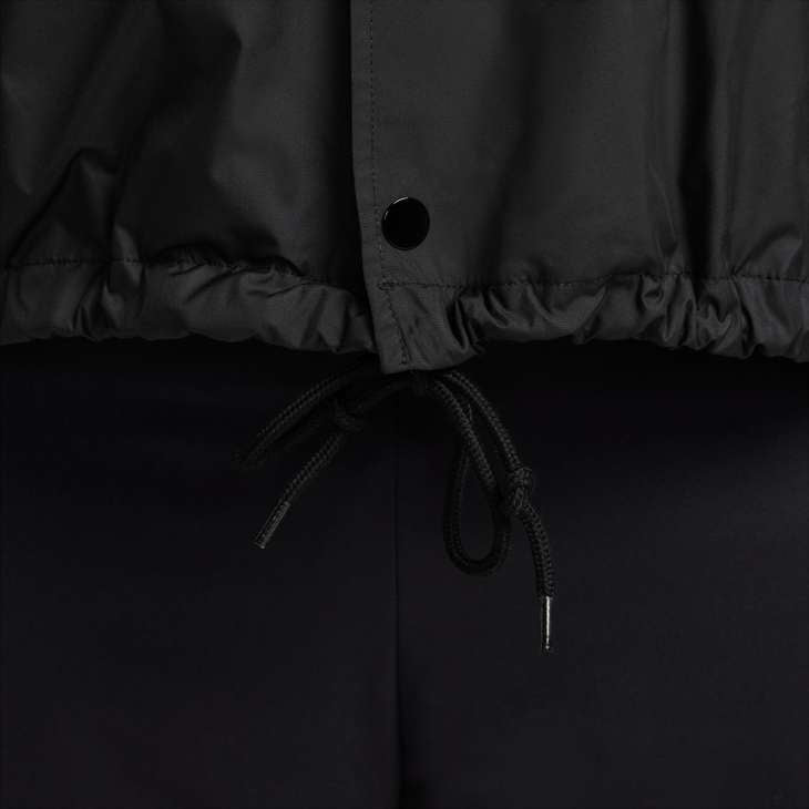 Nike SB Coach Jacket Club Coaches Black White Button Up