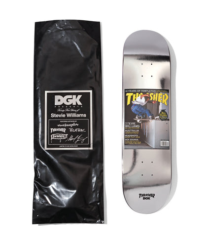 DGK Skateboard Deck Stevie Williams 25th years Black Bag Limited Edition 8.25"