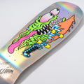 Santa Cruz Skateboard Deck Meek Slasher Silver Foil 10 1 Reissue