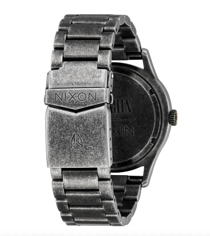 Nixon - Nirvana Sentry Wobble Yellow Nirvana Smiley Watch A1417 - 5273 - 00
