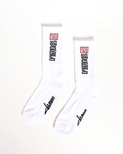 S-Double Socks S Cube Mid Block 3 Pack Assorted OSFA