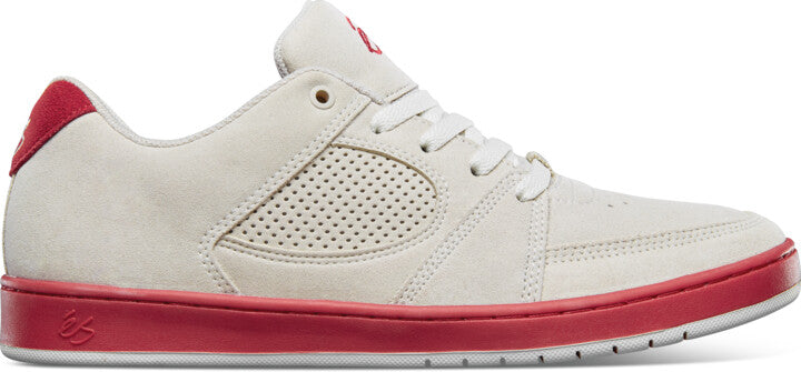 Es Shoes Accel Slim Wade Desarmo White White Red Usa Size Skateboard Sneakers