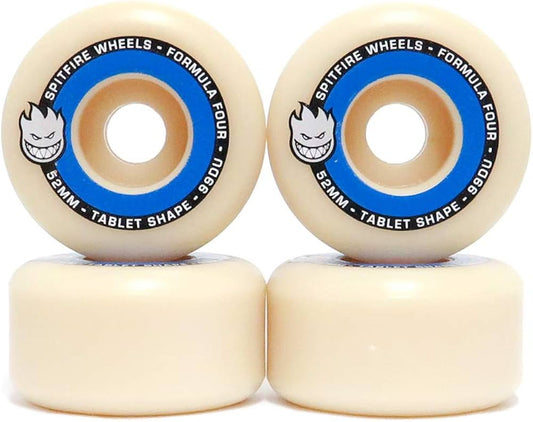 Spitfire Wheels F4 99d Tablets 52mm Formula Four