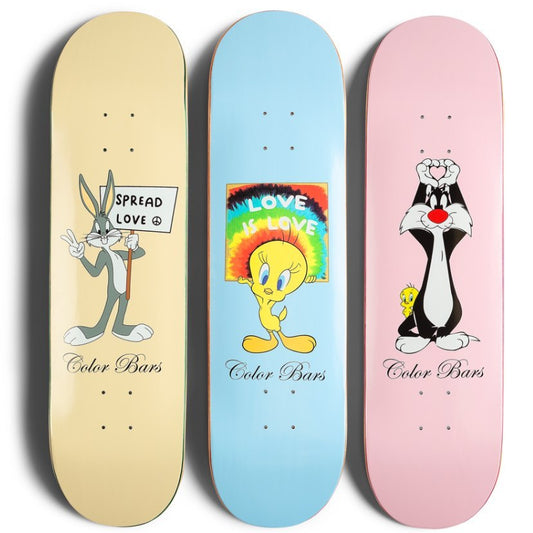 FULL SET - Color Bars x Looney Tunes Bugs Bunny, Tweety & Sylvester (3 Deck Set)