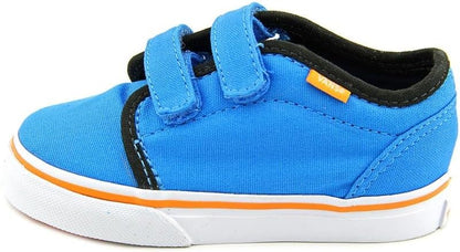 Vans Shoes Toddler 106 V Pop Diva Blue Black Kids Skateboard Sneakers