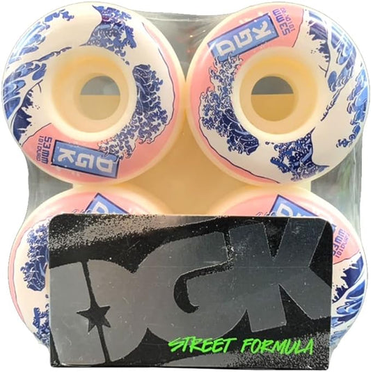DGK Skateboard Wheels Tsunami Pink 53mm 101d