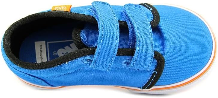 Vans Shoes Toddler 106 V Pop Diva Blue Black Kids Skateboard Sneakers