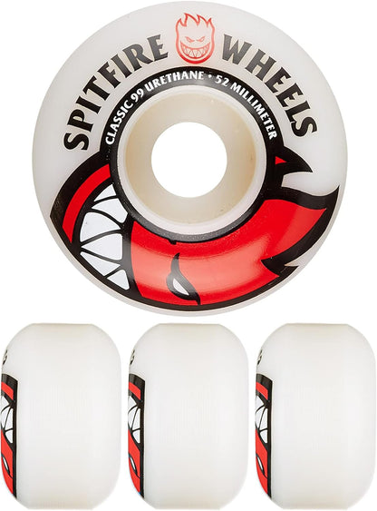 Spitfire Skateboard Wheels Bighead 52mm 99d Red