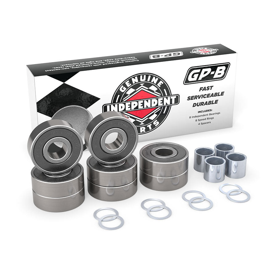 Independent Skateboard Bearings Black Gp B Indy Trucks Genuine Parts
