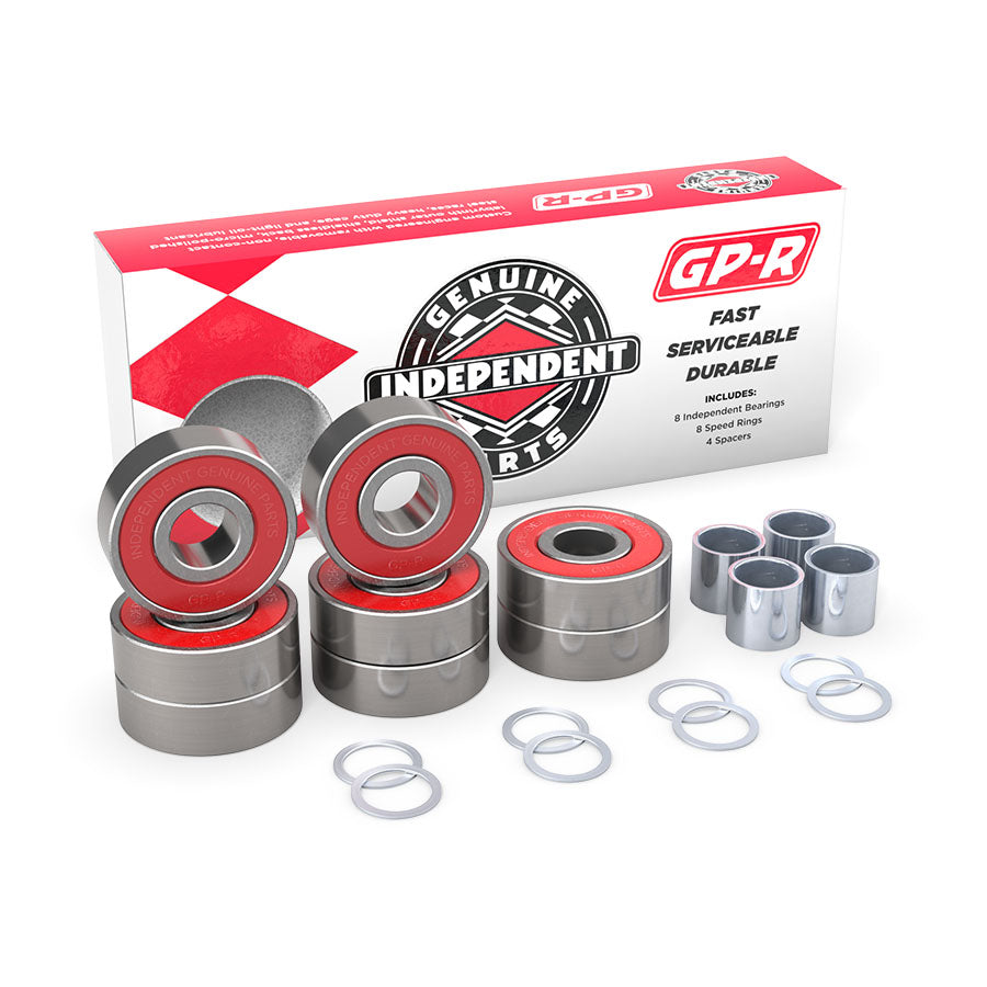 Independent Skateboard Bearings Red Gp R Indy Trucks Geniune Parts