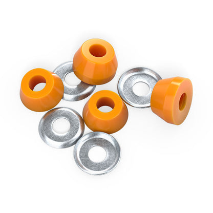 Independent Bushings 90A Medium Orange CONICAL Indy Skateboard Truck Rubbers