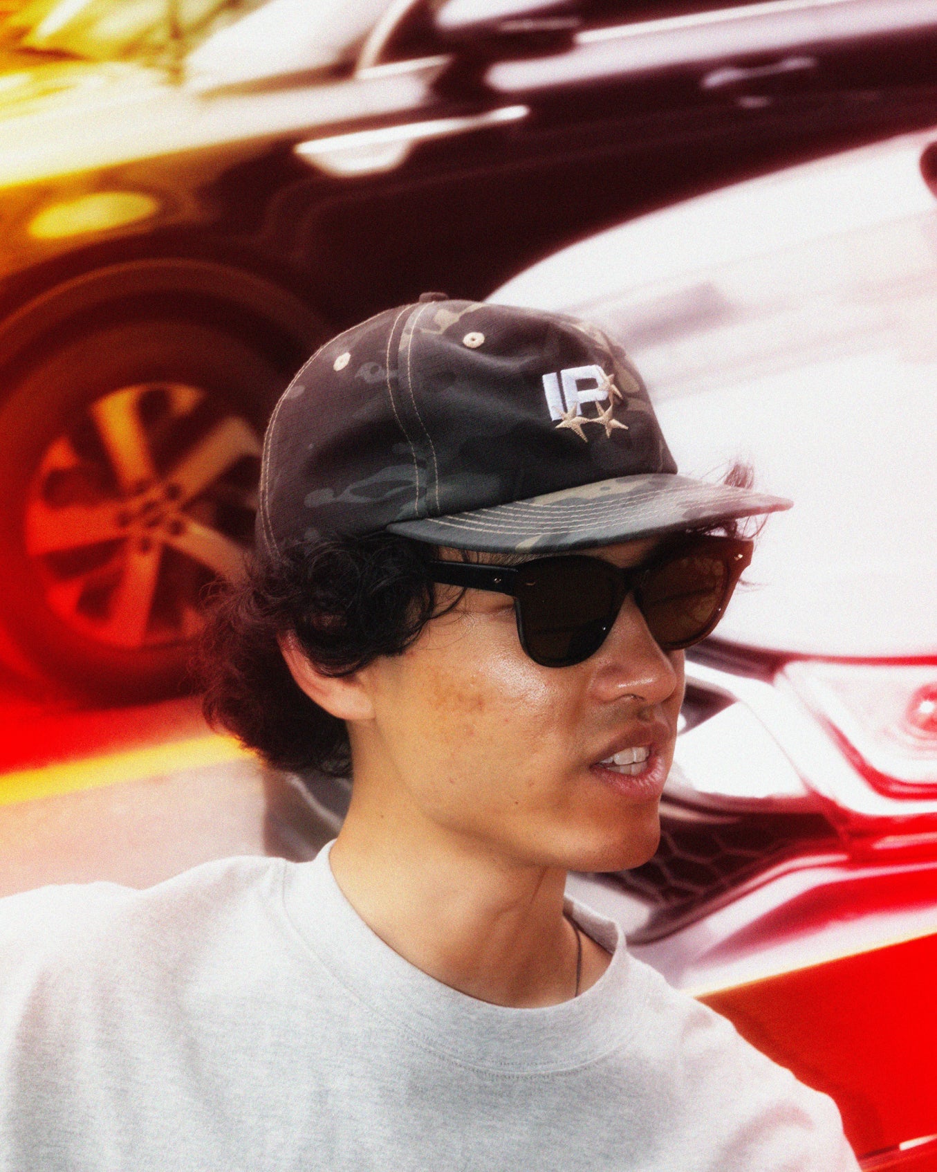 ICHPIG Capital Snapback Hat - Black Camo