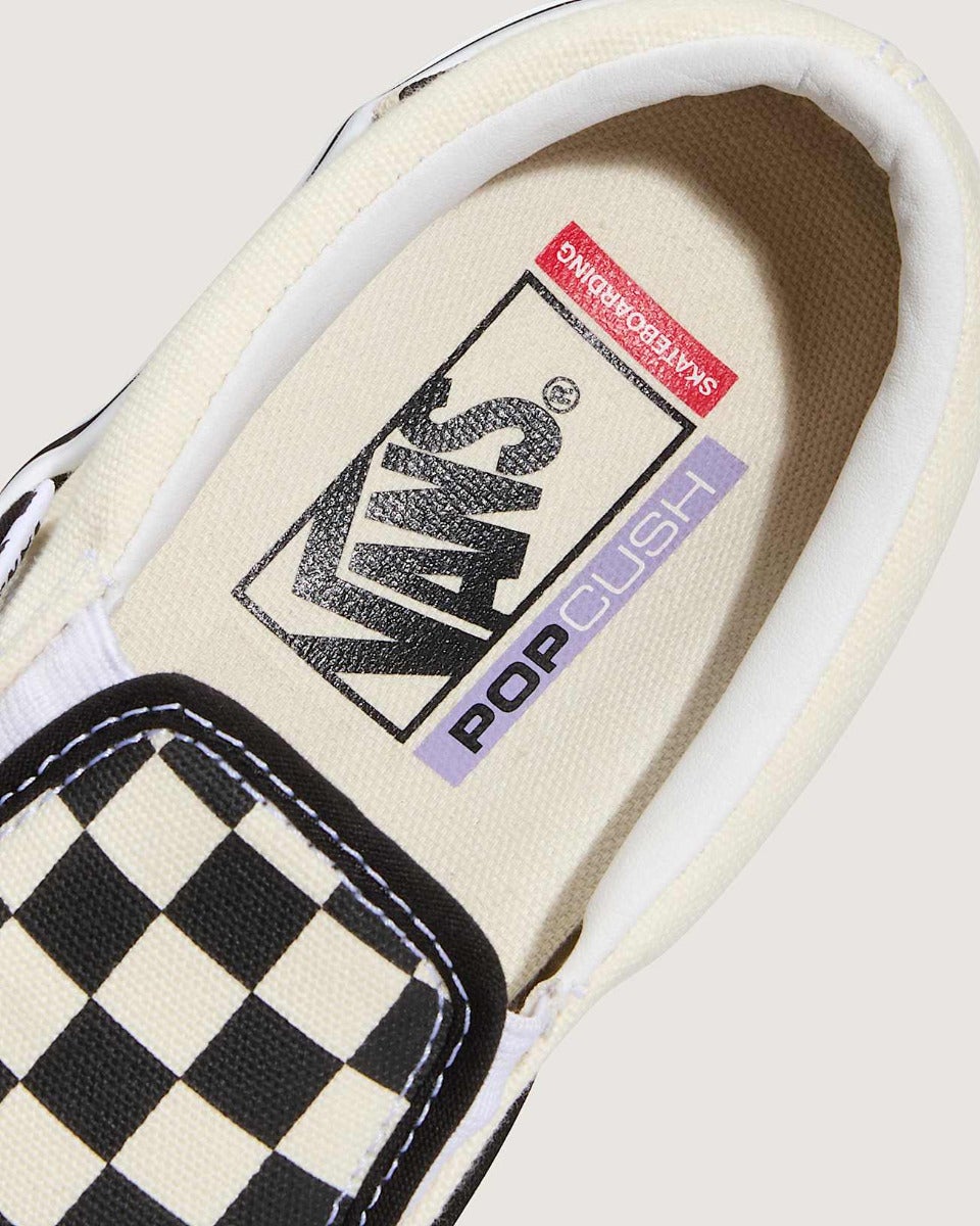 Vans Shoes Classic Slip-On PRO Checker Board Black White CSO Sneakers