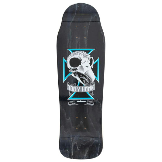 Birdhouse Skateboard Deck Tony Hawk Skull 2 Old School 9 75