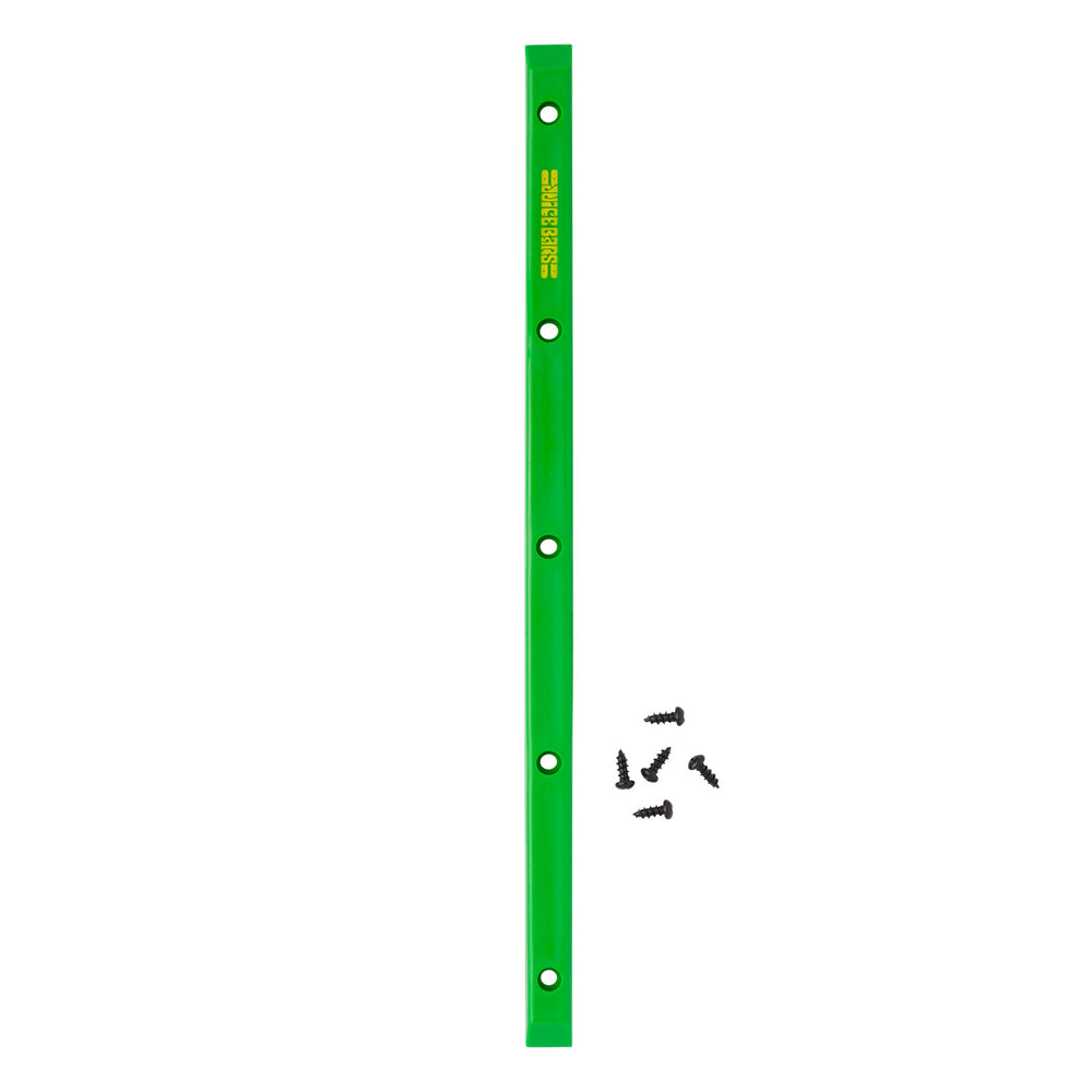 OJ Wheels Juice Bar Skateboard Rails Green 14" 5-Hole Design