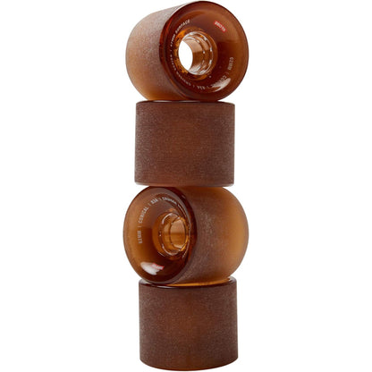 Globe Wheels Conical Cruiser 62mm Clear Coffee 83a