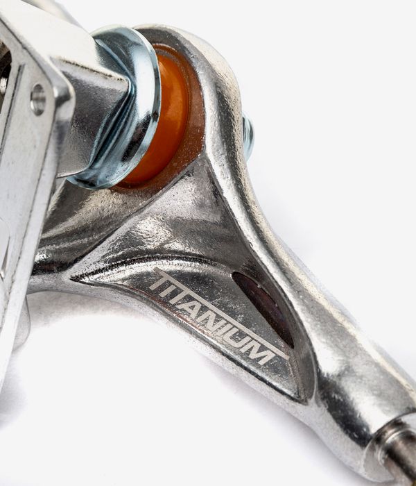 Independent Trucks 144 Forged Titanium Silver Indy 8 25 Axles