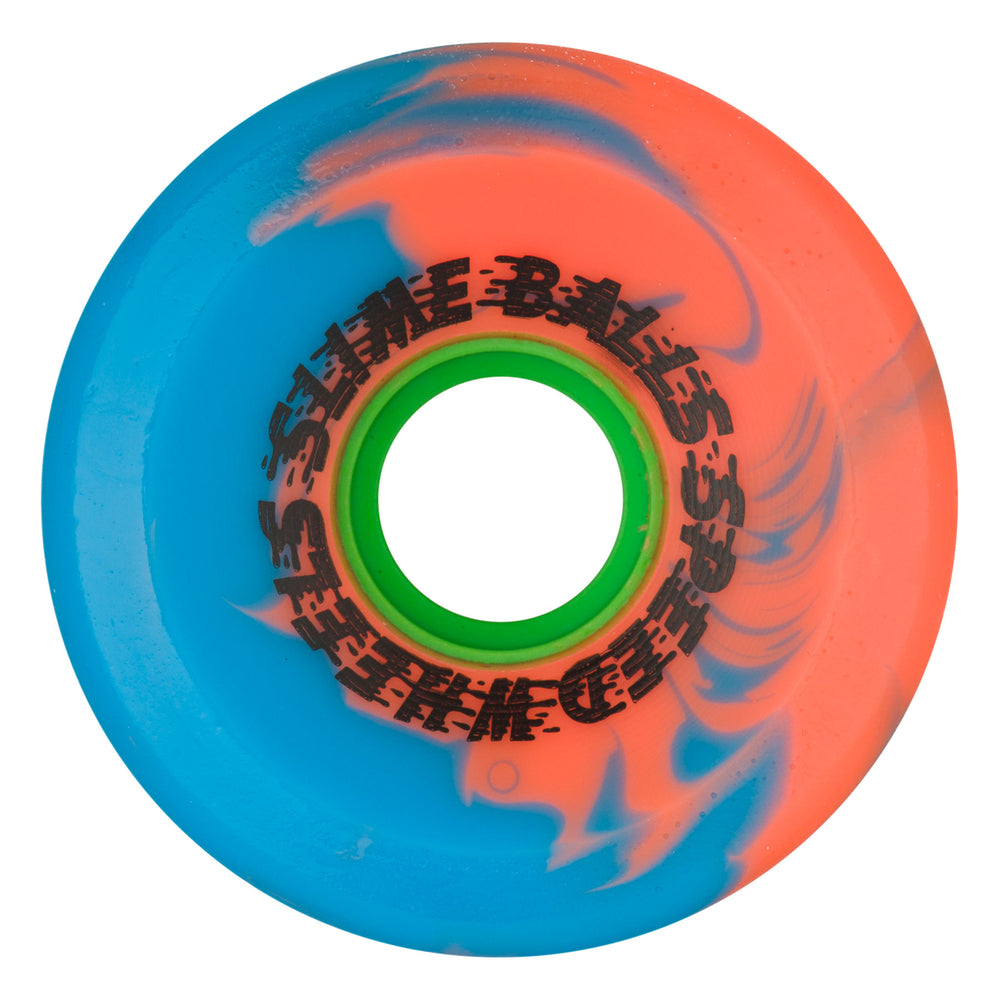 Santa Cruz Wheels Slime Balls 66mm OG Slime Pink Blue Swirl 78a Reissue
