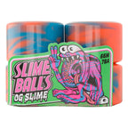 Santa Cruz Wheels Slime Balls 66Mm Og Slime Pink Blue Swirl 78A Reissue