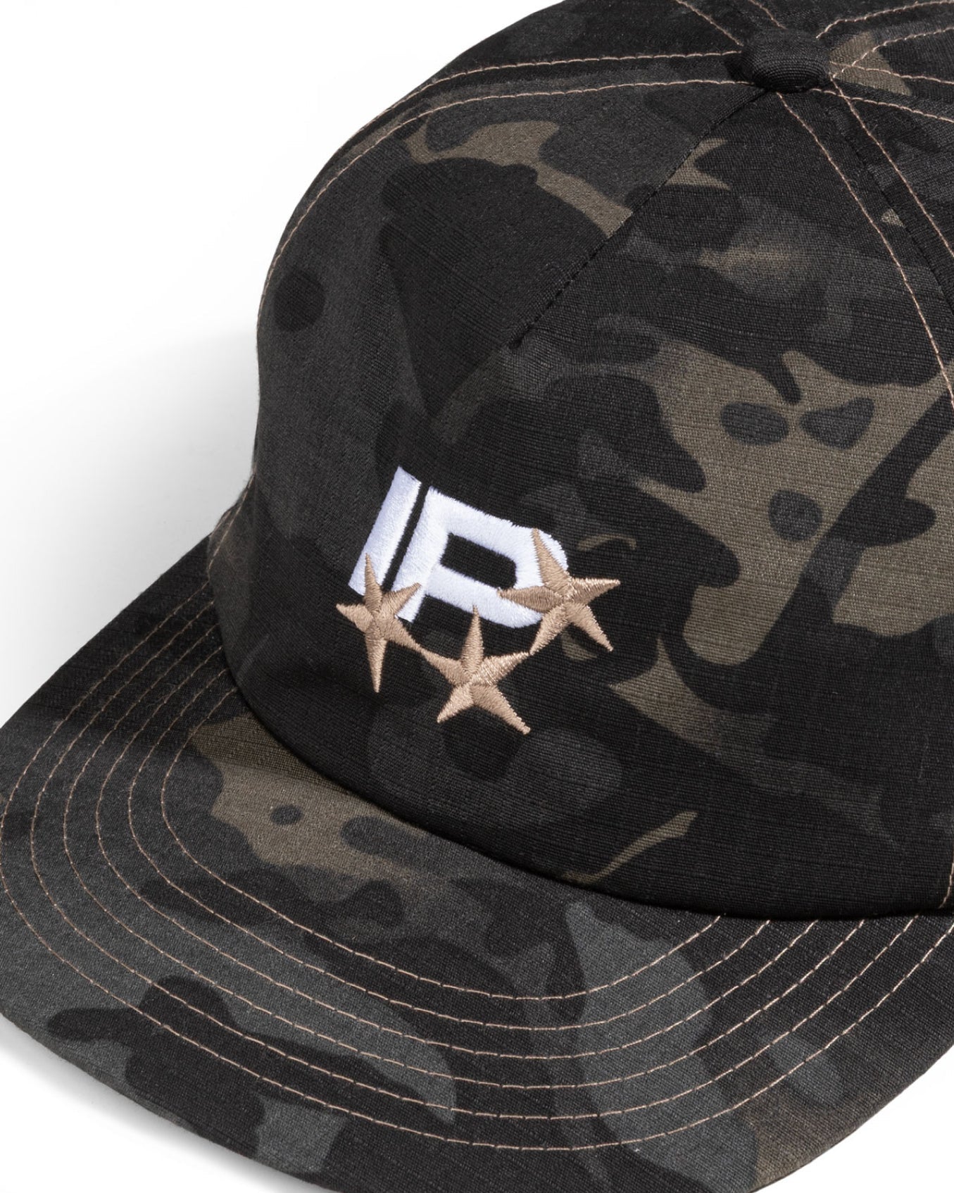 ICHPIG Capital Snapback Hat - Black Camo