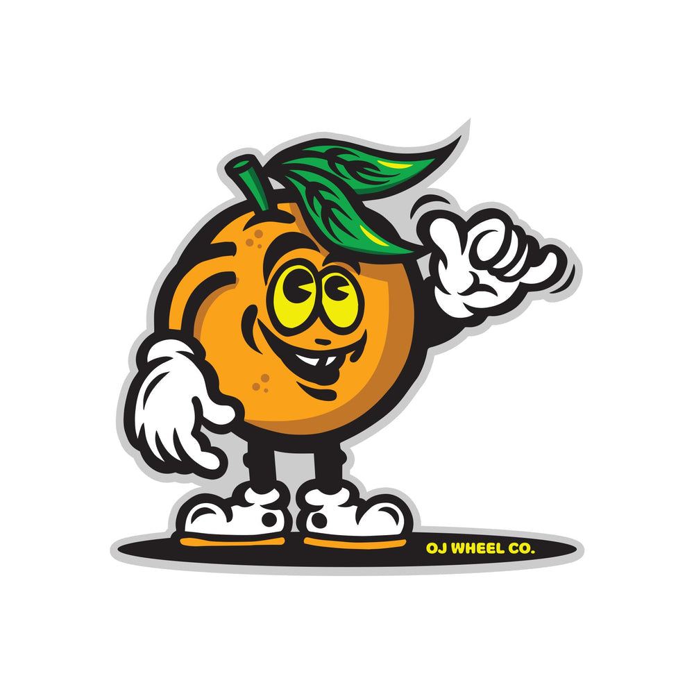 OJ Wheels Lil Doodies Orange 58mm 99a Little Oranges