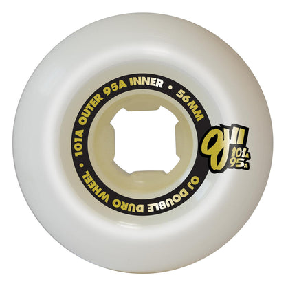 OJ Wheels 56mm Kieran Woolley Roo Gold Double Duro Mini Combo 101a 95a Core