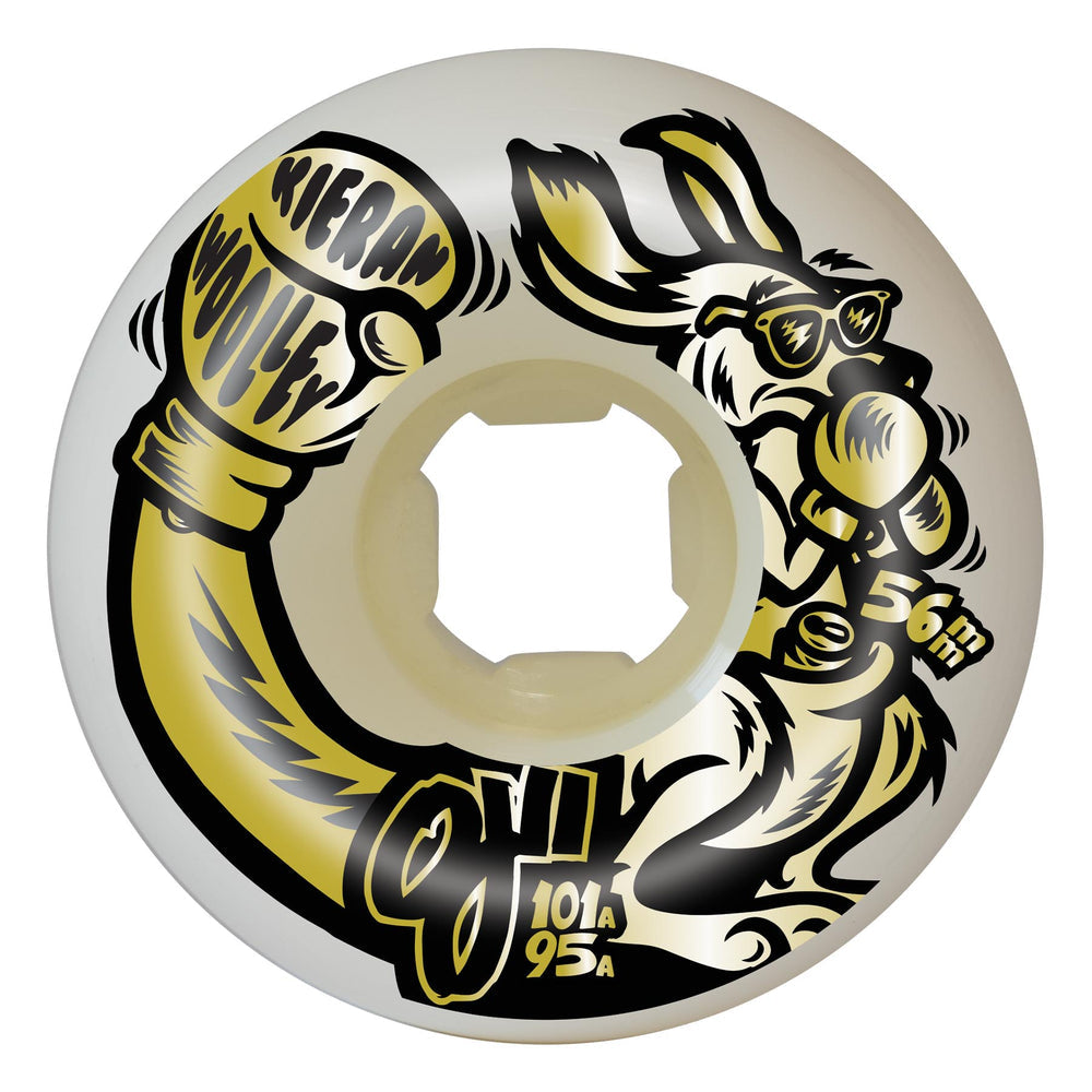 OJ Wheels 56mm Kieran Woolley Roo Gold Double Duro Mini Combo 101a 95a Core