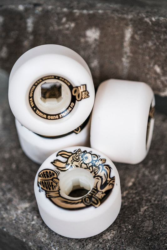 OJ Wheels 56mm Kieran Woolley Roo Gold Double Duro Mini Combo 101a 95a Core