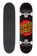 Santa Cruz Skateboard Complete Classic Dot 8 25 Black Matte Finish Unassembled